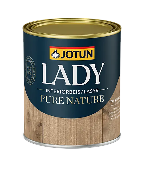 Lady Pure Nature interiørbeis klar 0,68 liter