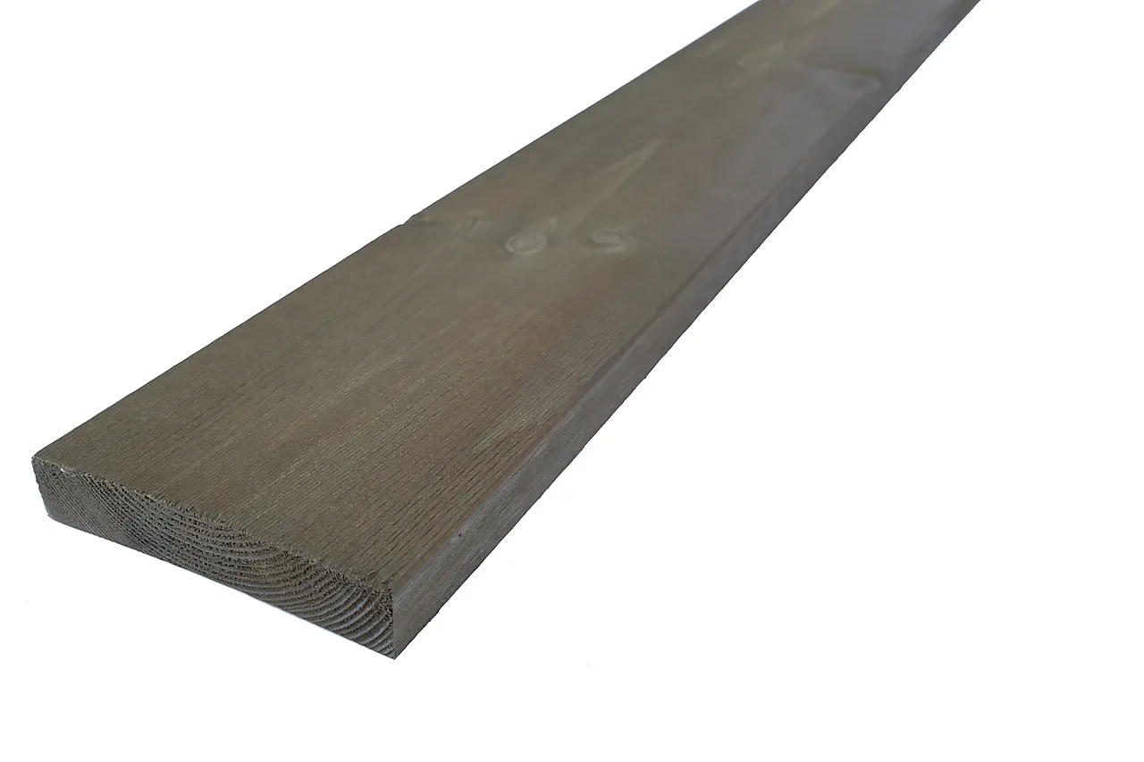 Furu 28x145 terrassebord concise grå Furu 28x145 terrassebord concise grå