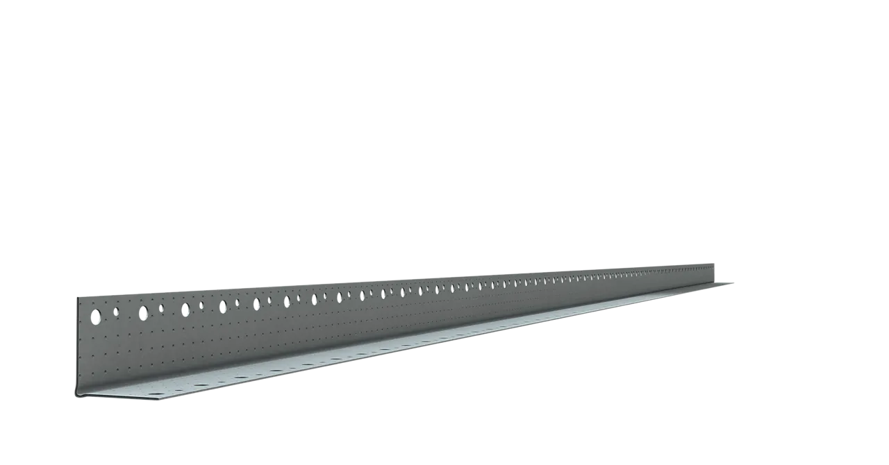 Hjørnebeslag for gips 29x29x2385 mm Hjørnebeslag for gips 29x29x2385 mm