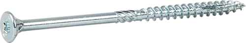 Treskrue Essdrive senkhode blankforsinket 6x80 mm 100 stk