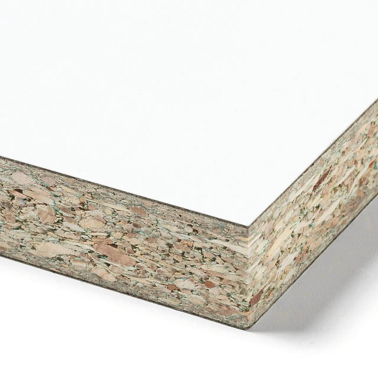 Hobbyplate spon melaminbelagt 19x2480x600 matt hvit null - null - 2 - Miniatyr