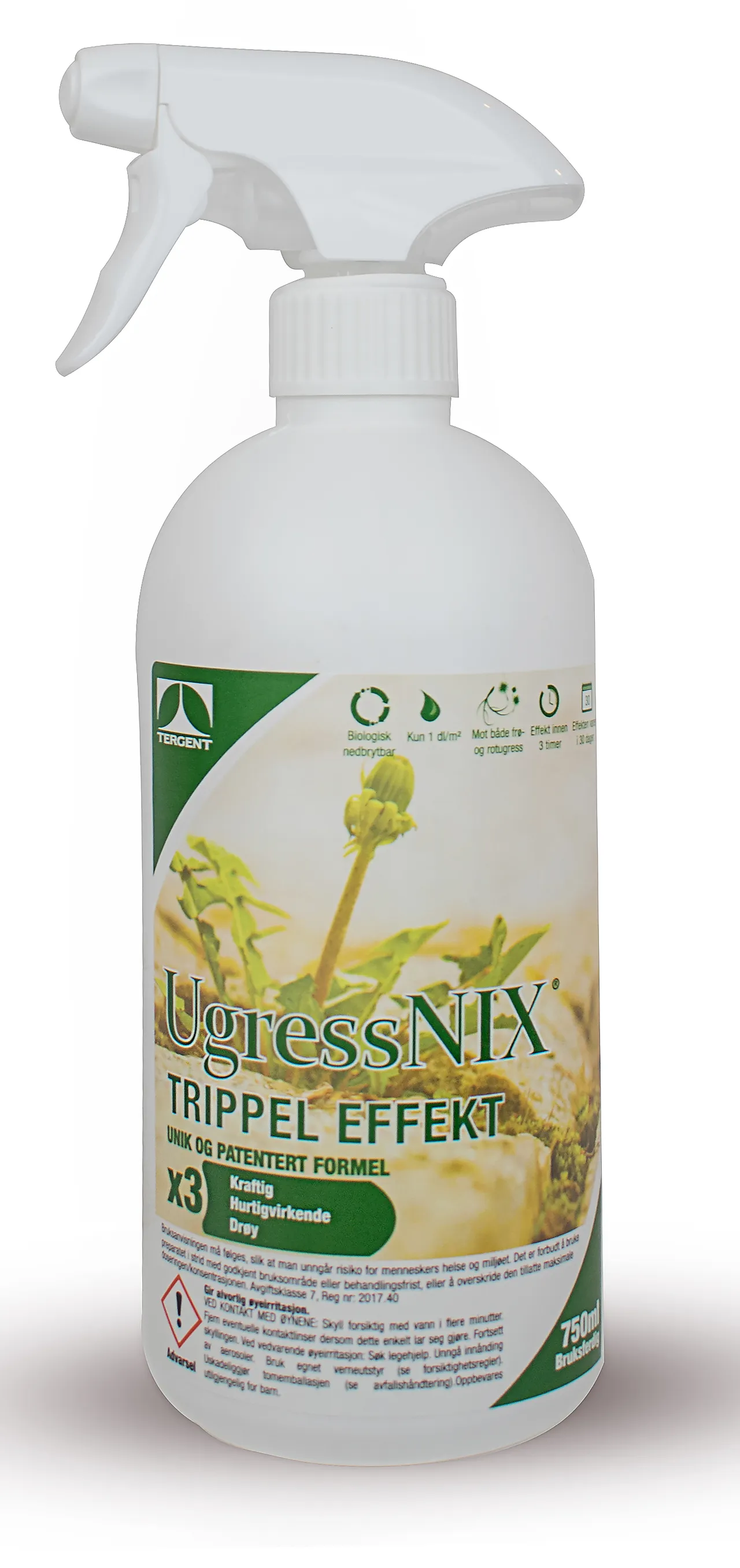 Ugressmiddel nix 0,75l eddikbasert