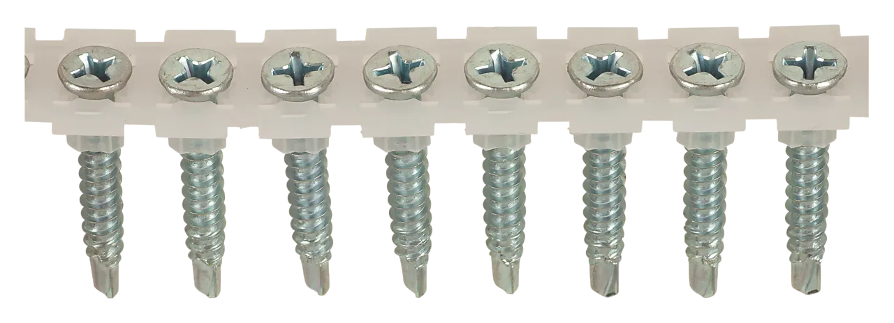 Robustgipsskrue xtr 4,2x30 fzb-1000 båndet med borspiss blankforsinket