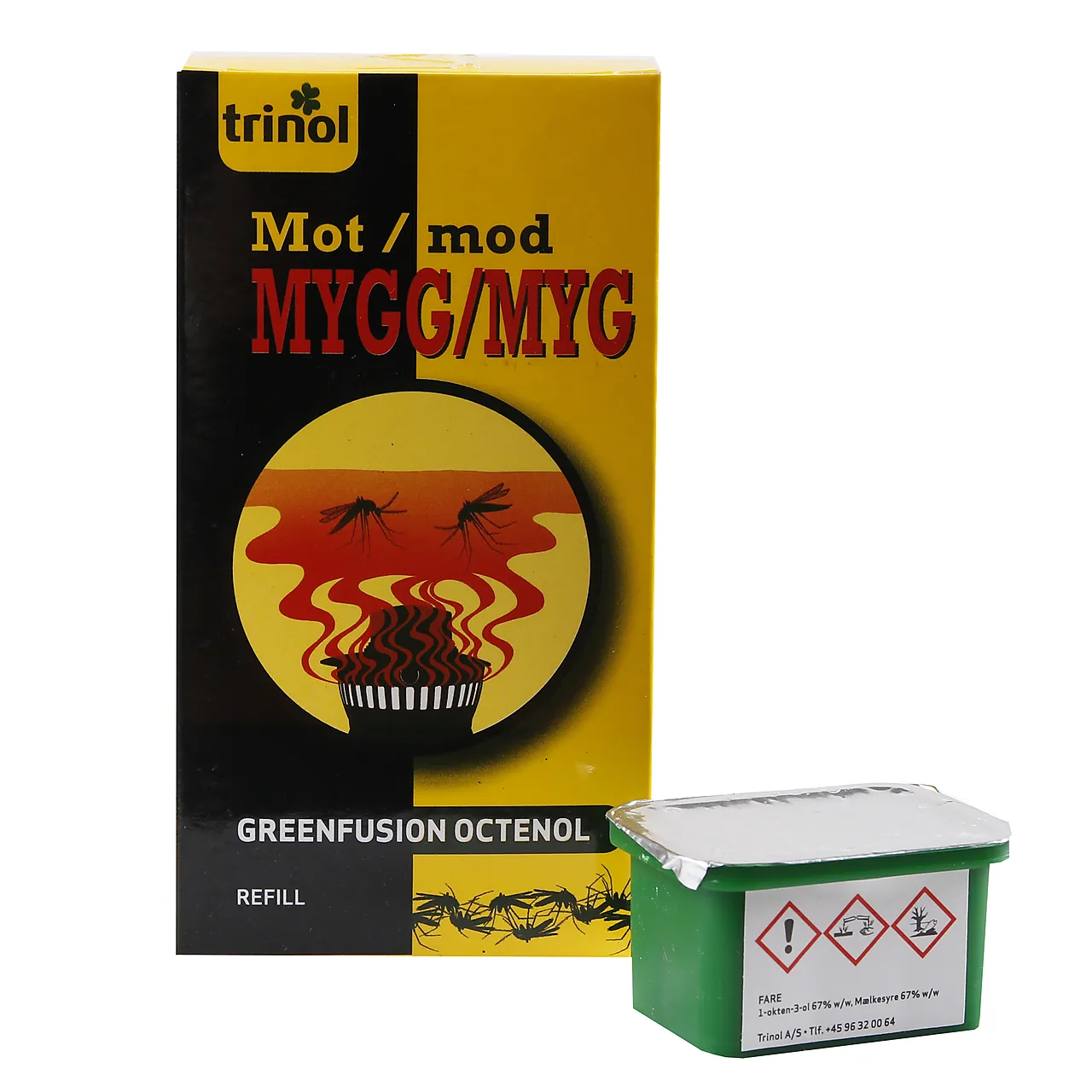 Refill Til Myggfelle Amt100 Green Fusion Octenol Refill Til Myggfelle Amt100 Green Fusion Octenol