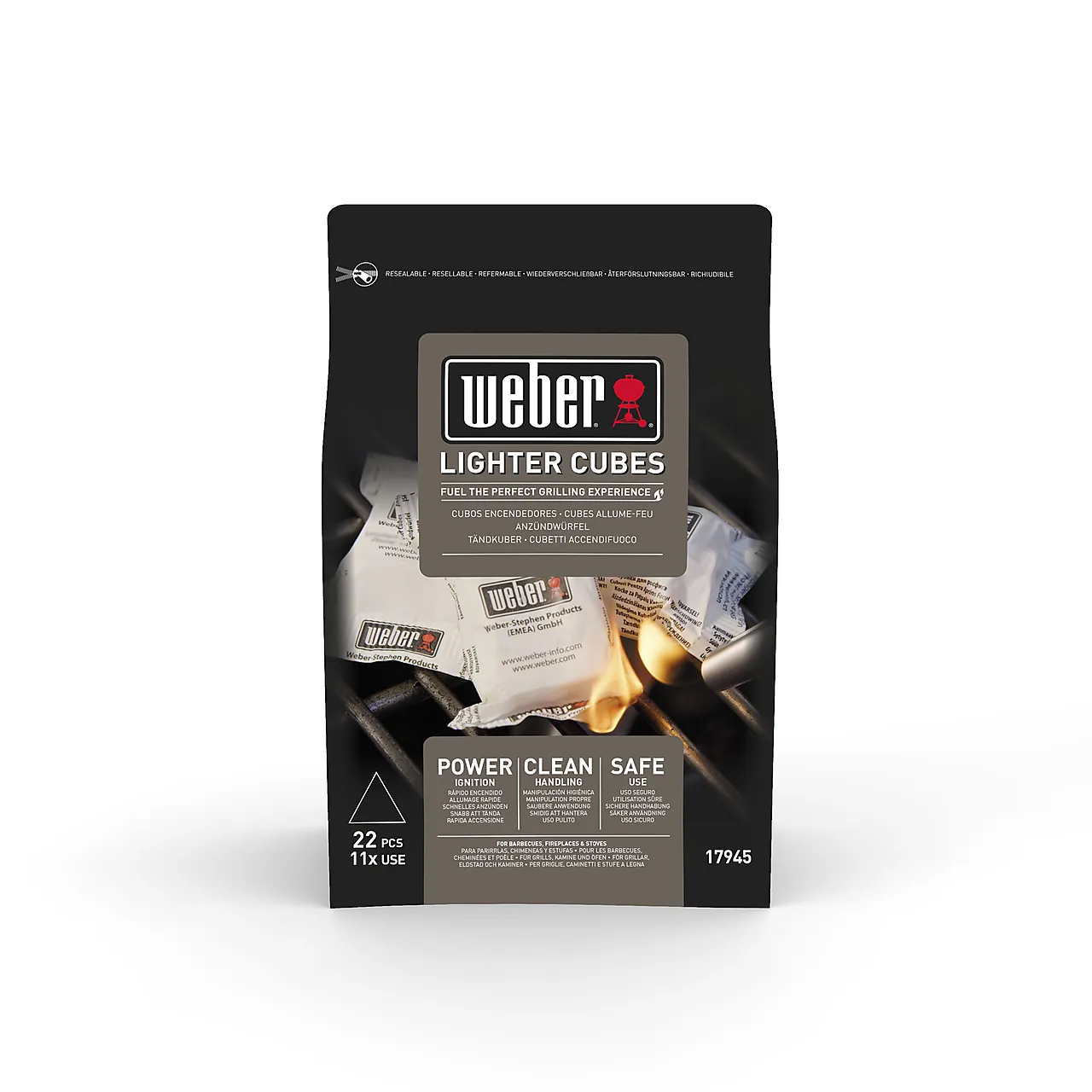 Weber opptenningsblokker hvite