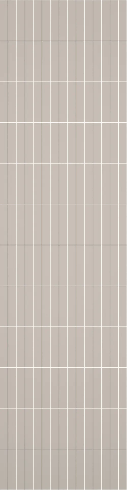 Baderomsplate Fibo Warm Grey 5200M0420 4x20cm 10x620x2400mm