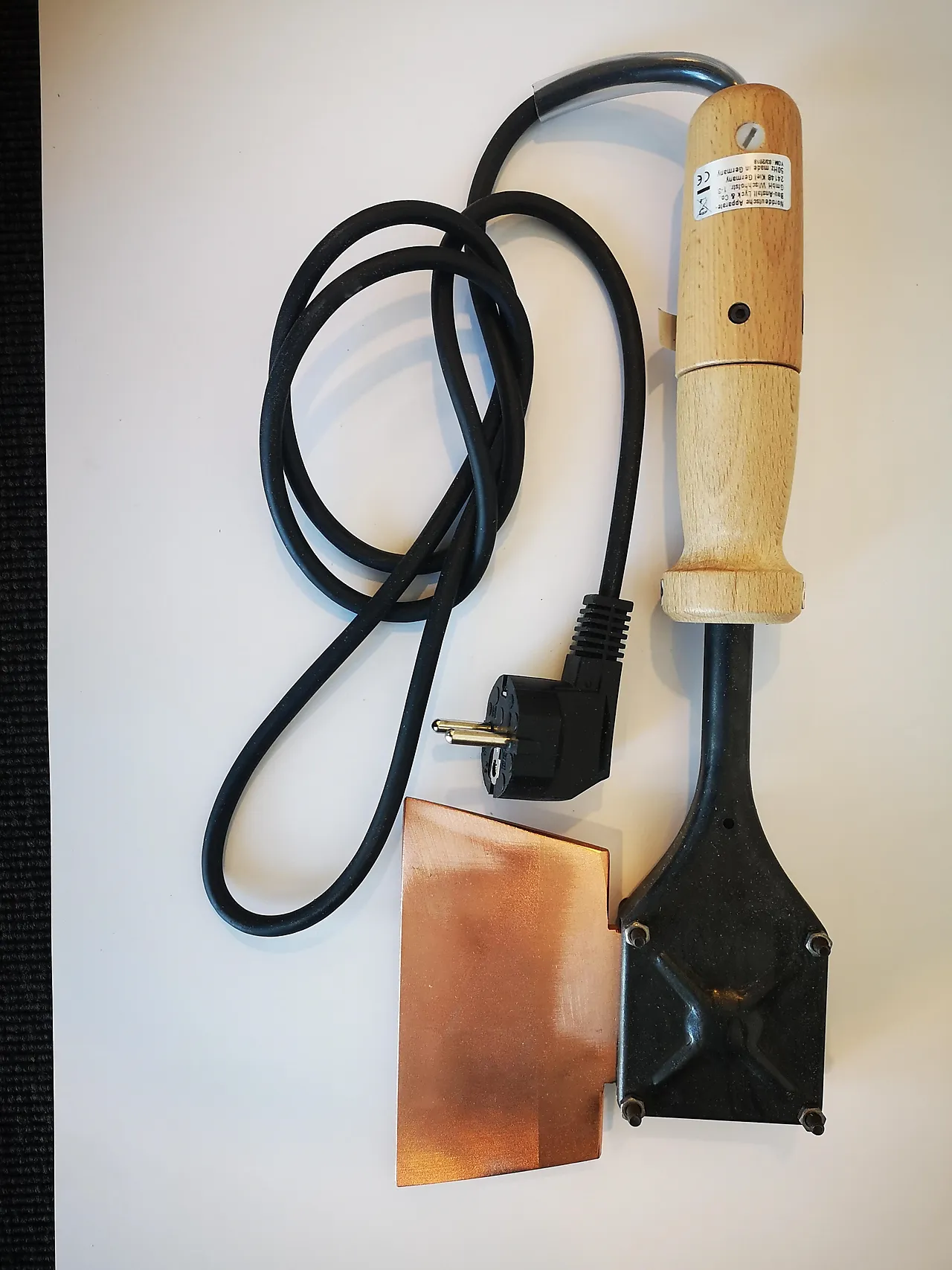 Sveiseøks for sveis av fugebånd elektrisk 350w