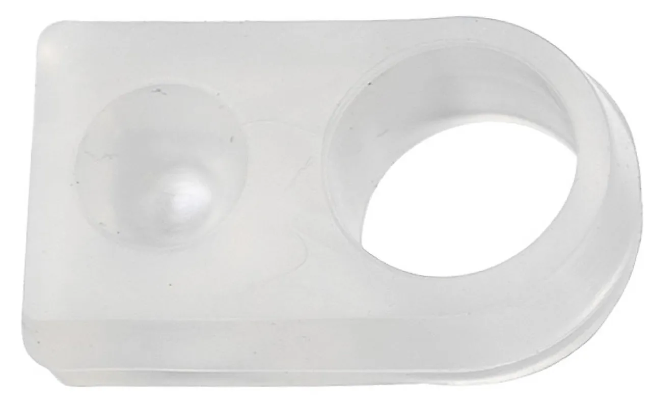 Håndtaksbuffert 13mm transp Håndtaksbuffert 13mm transp