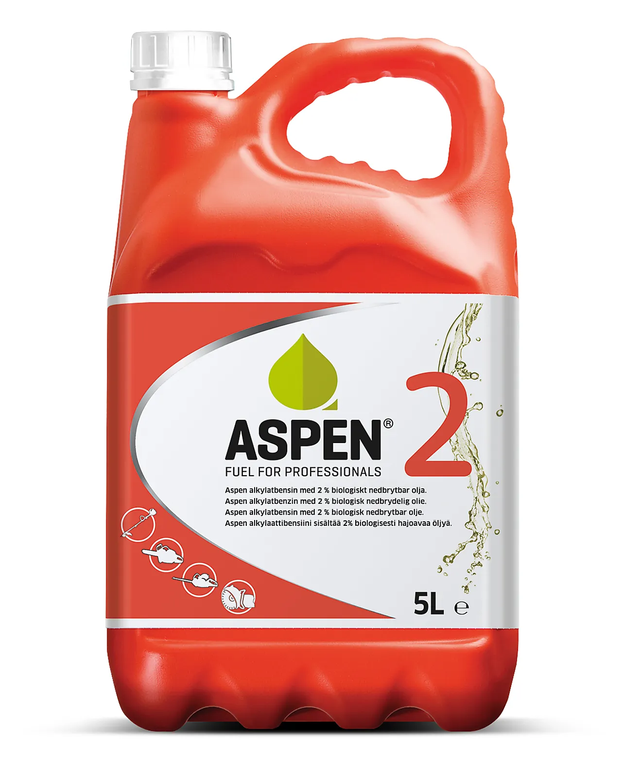 Aspen 2-takt alkylatbensin 5L Aspen 2-takt alkylatbensin 5L