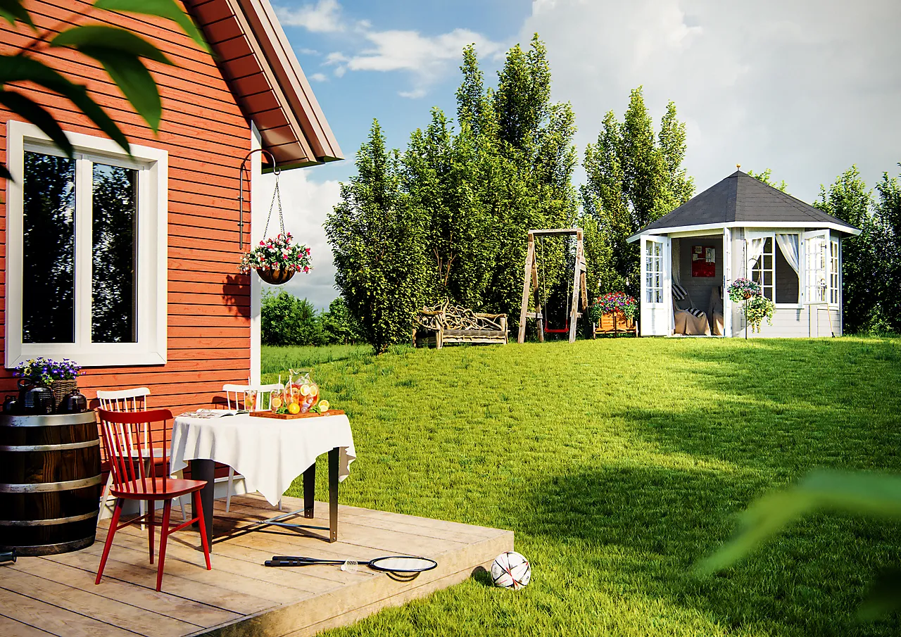 Lysthus Hanna 14,1 m² null - null - 3 - Miniatyr