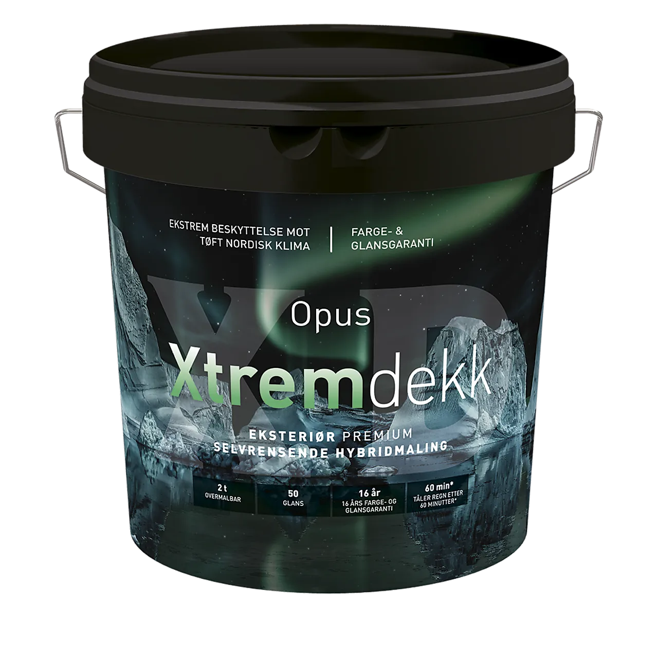 Hybridmaling Xtremdekk base hvit 2,7 liter Hybridmaling Xtremdekk base hvit 2,7 liter