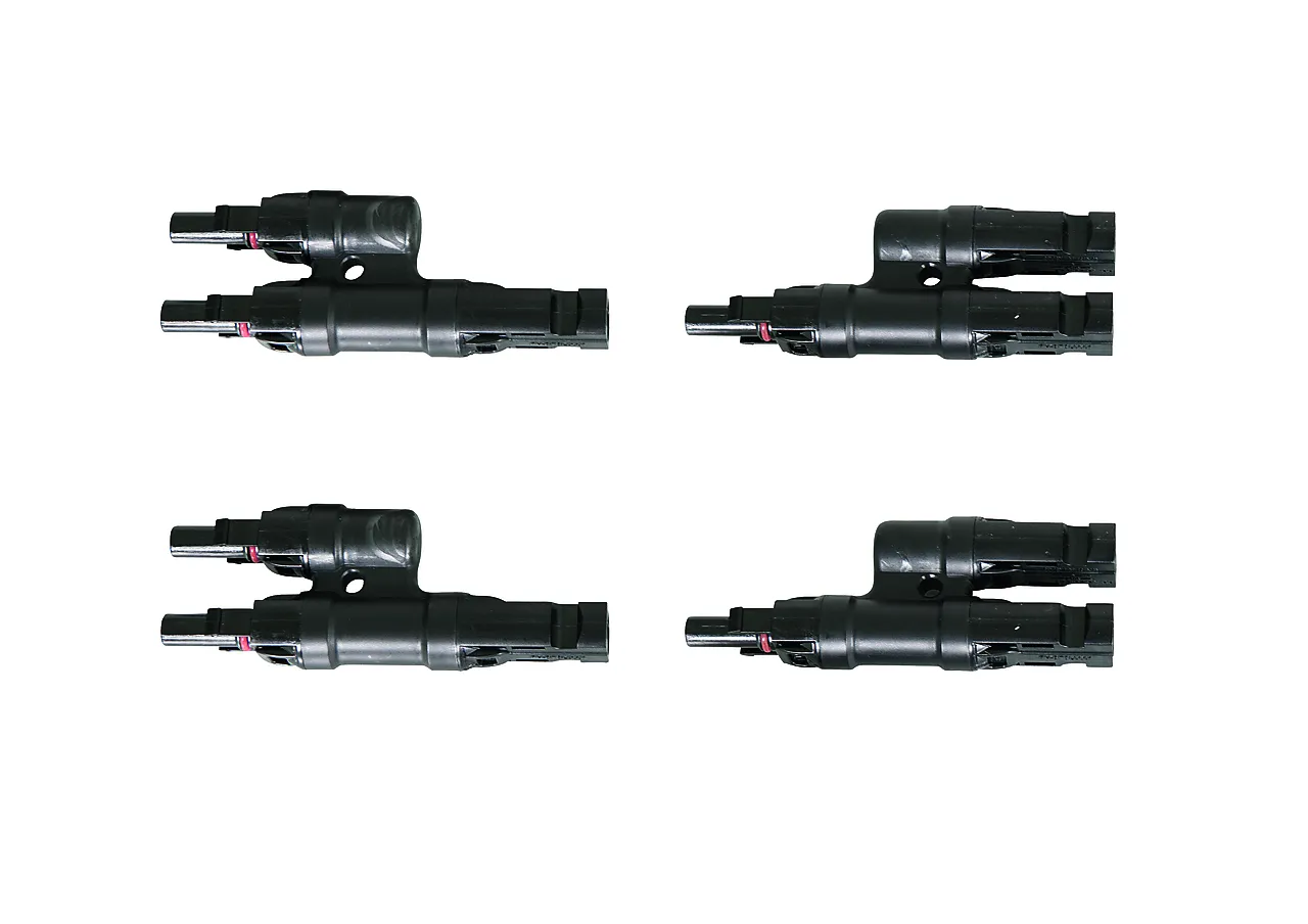 Splitter mc4 (1x hann-2x hunn) Splitter mc4 (1x hann-2x hunn)