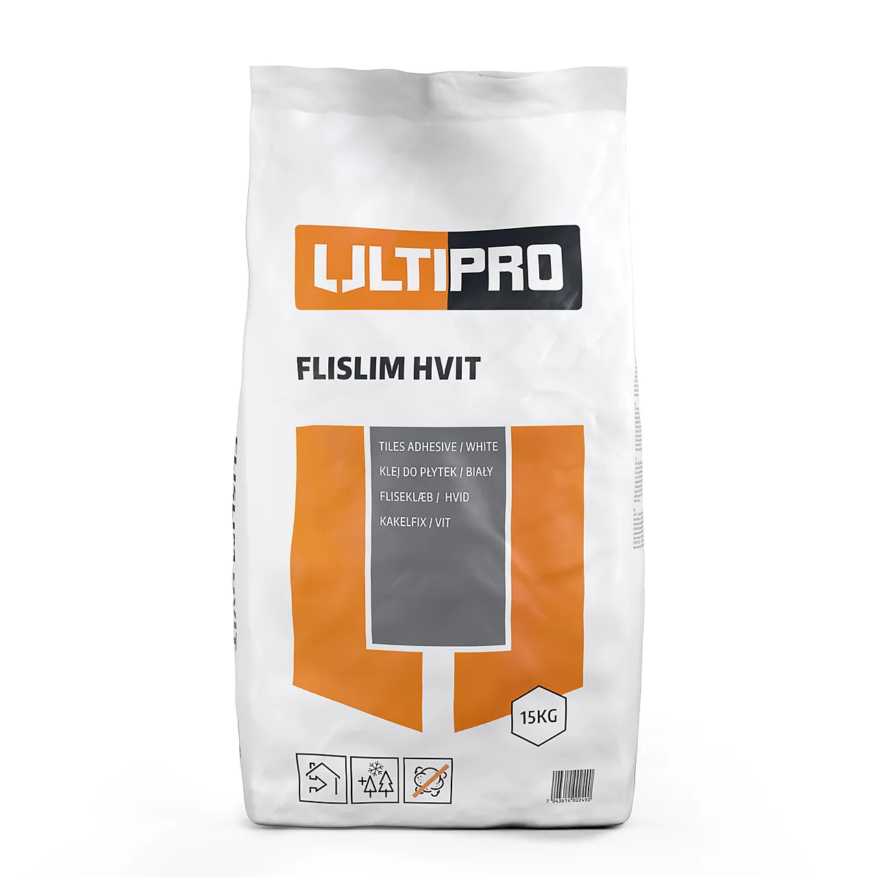 Flislim hvit 15 kg Flislim hvit 15 kg