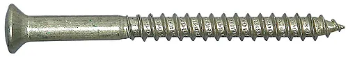 Treskrue messing linsehode PZ 2,5x12 mm 35 stk