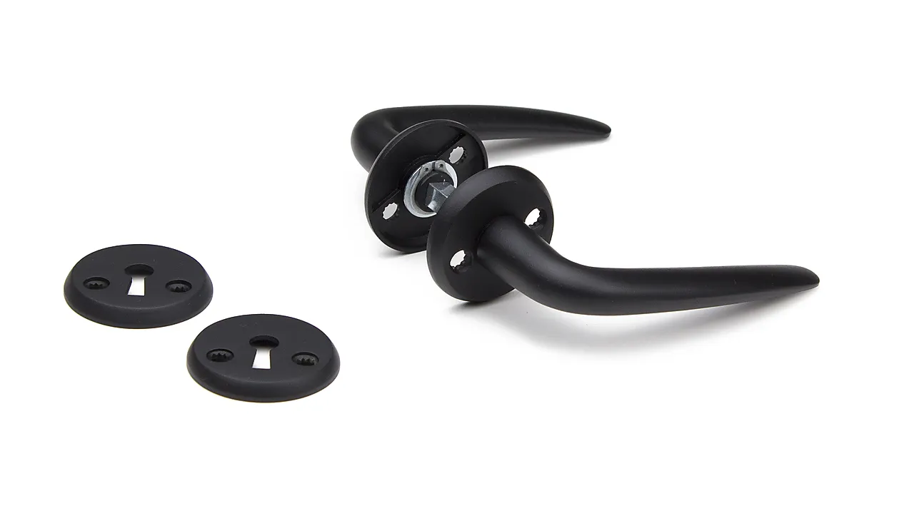 Dørhåndtak Porto innvendig sort aluminium Dørhåndtak Porto innvendig sort aluminium