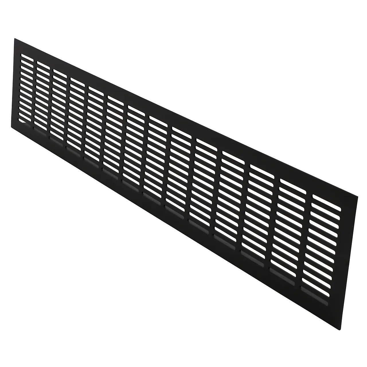 Overstrømningsrist sort 600x100 mm