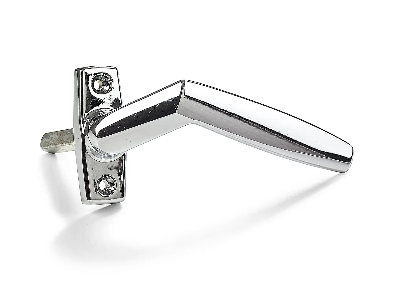 Dørhåndtak krom venstre for dør/vindu 8x53 mm Dørhåndtak krom venstre for dør/vindu 8x53 mm