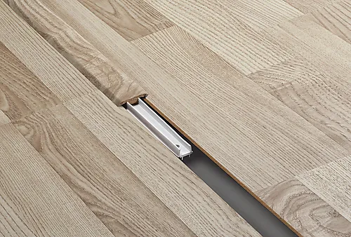 T-list 2400x11,1x44 mm hvitoljet