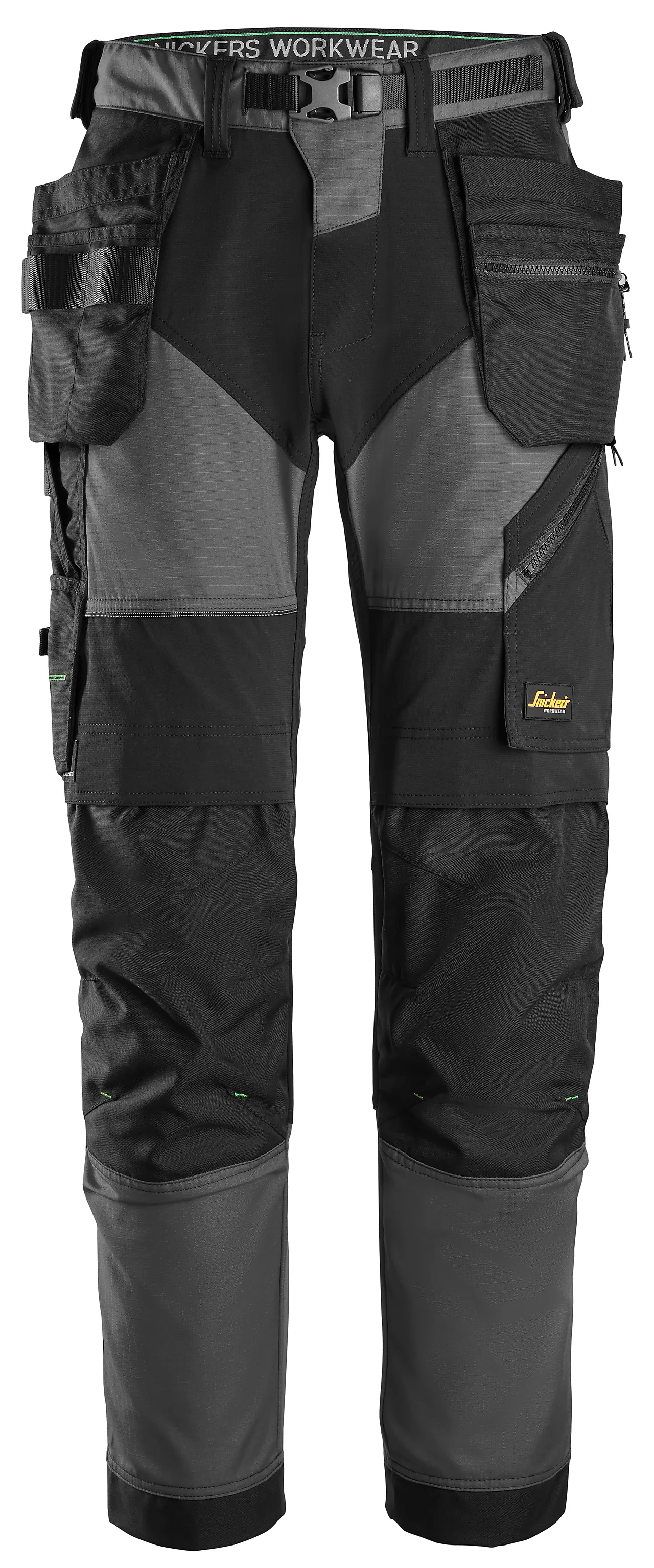 Bukse  FlexiWork+ mørk grå/sort str 46 null - null - 2 - Miniatyr