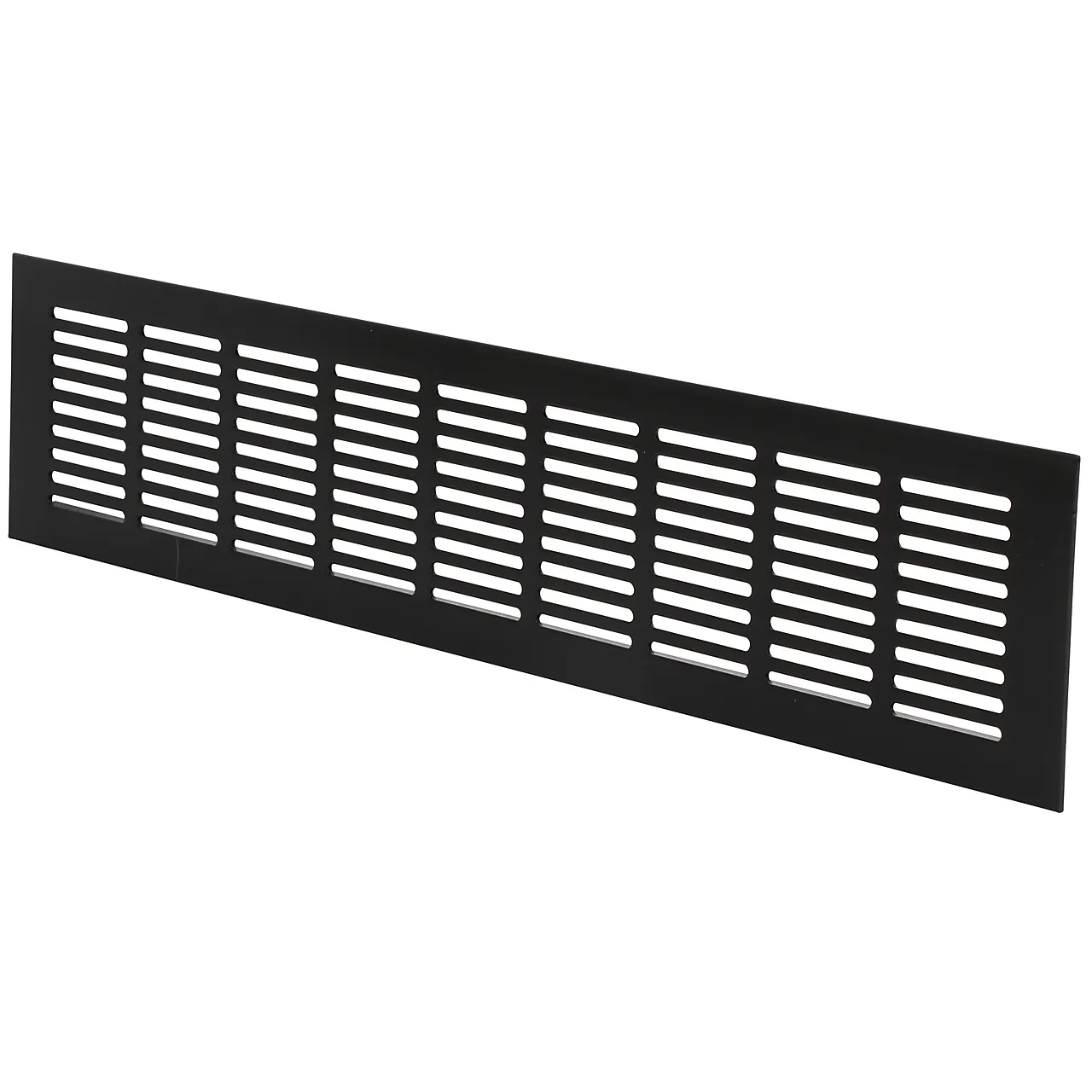 Overstrømningsrist sort 600x100 mm Overstrømningsrist sort 600x100 mm