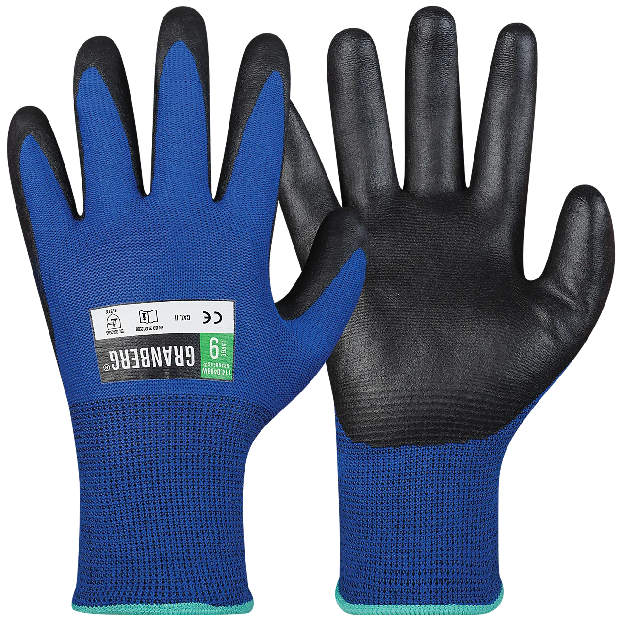 Hanske montering str 8 vinter brun winter lite