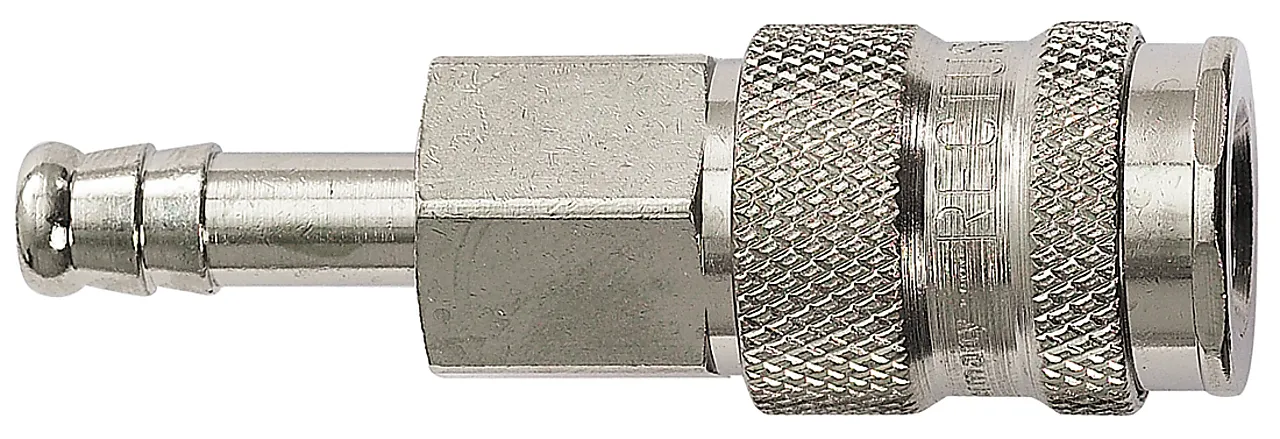 Slangestuss 1/4" norskmft for 1/4" slange