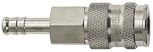Kupling med slangestuss 1/4" kombi