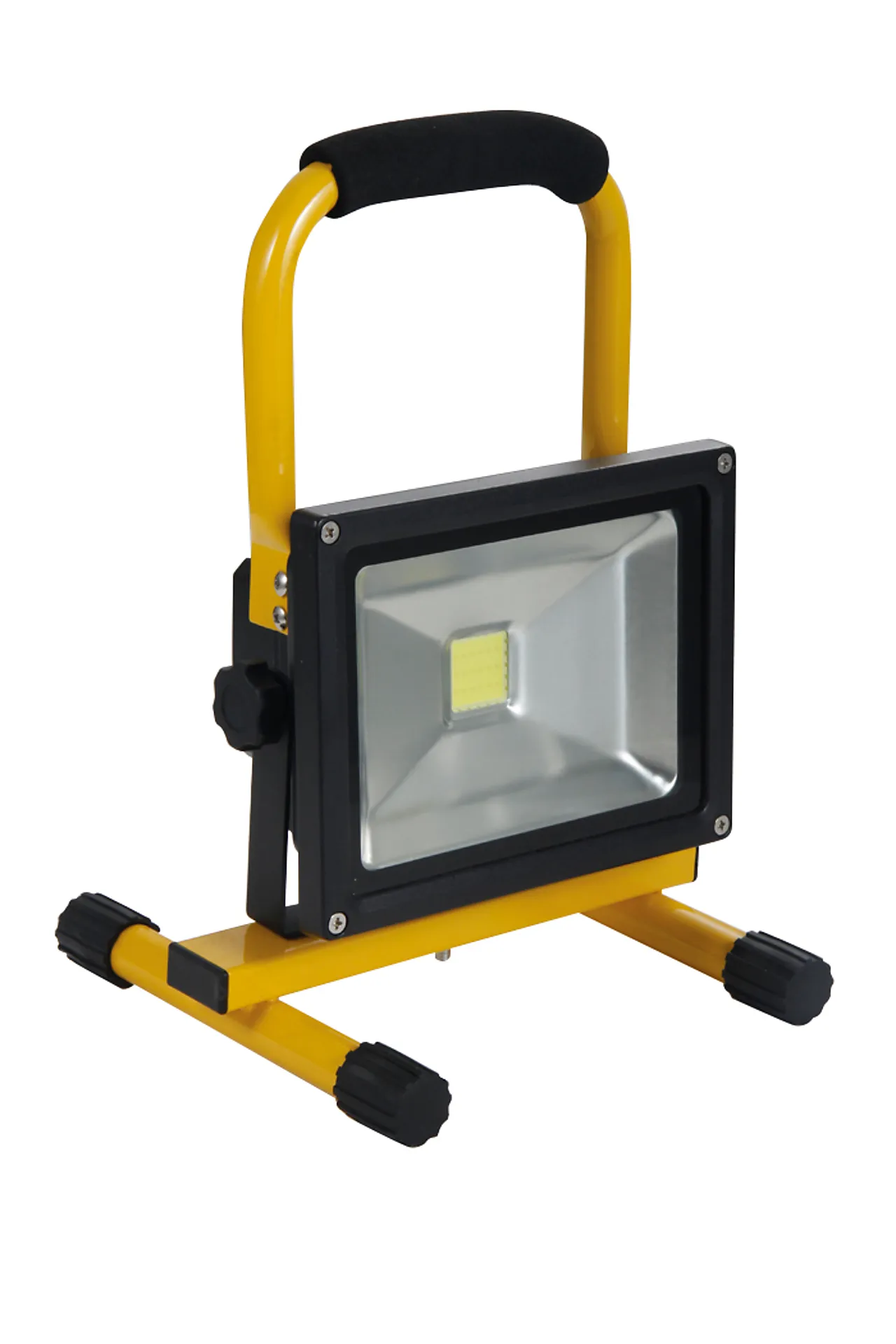 Arbeidslampe led 20w oppladbarfor både 12v og 230v