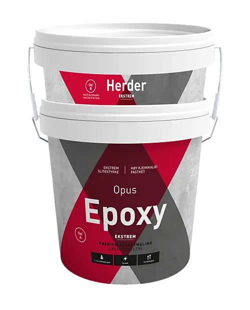 Epoxy maling 5 kg grå