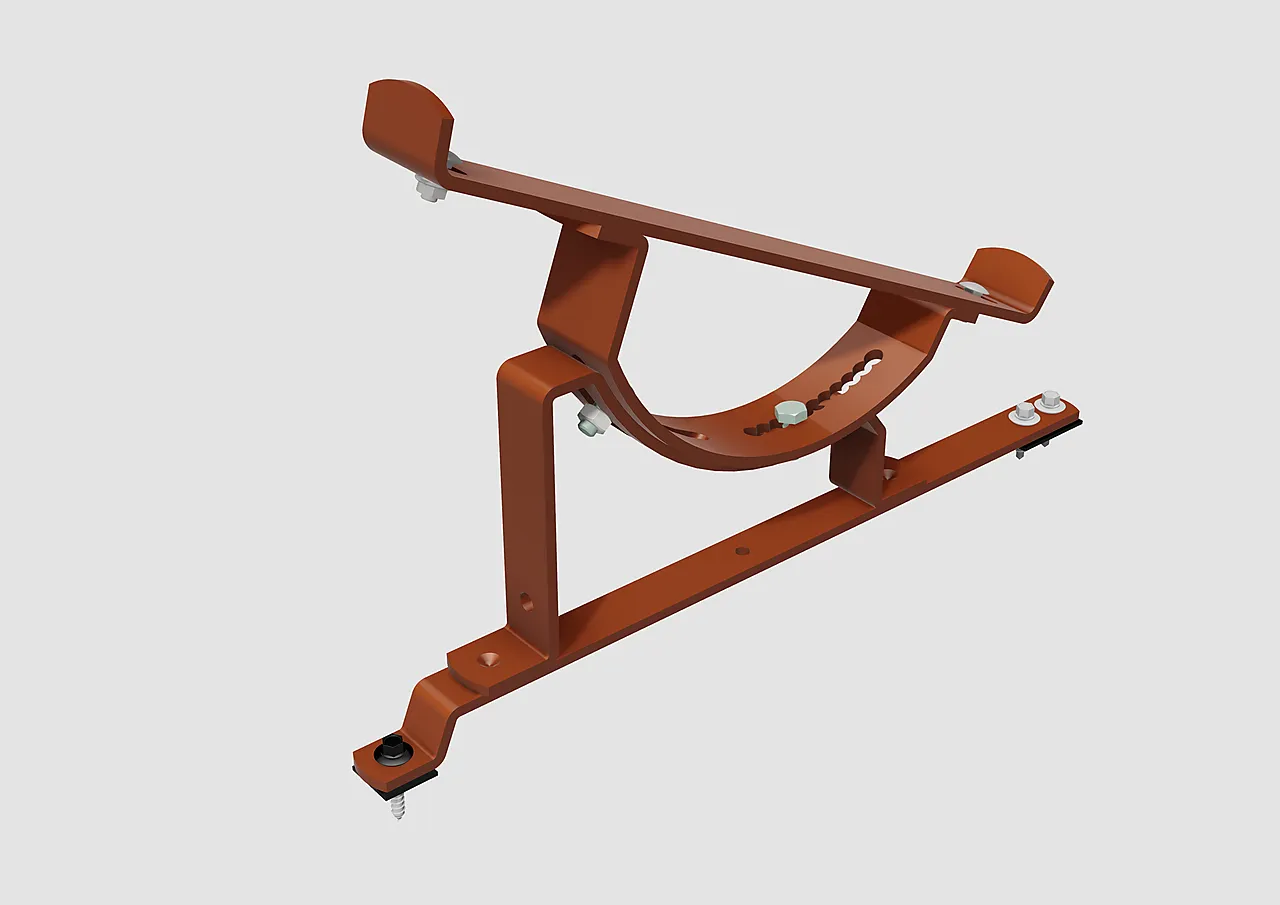 Konsoll plate tbk t-166 sort ral 9005 Konsoll plate tbk t-166 sort ral 9005