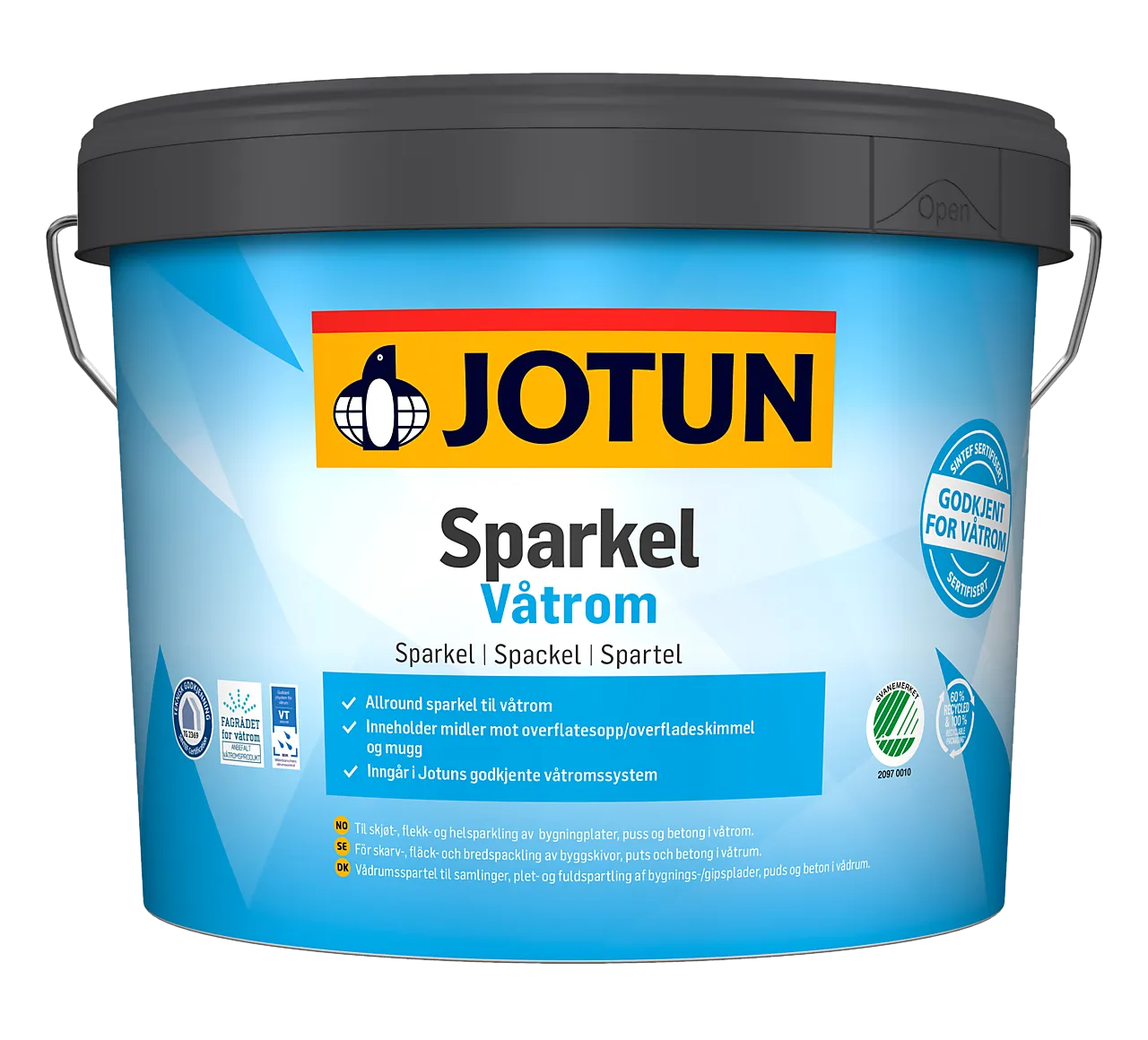 Våtromssparkel 3 liter Våtromssparkel 3 liter