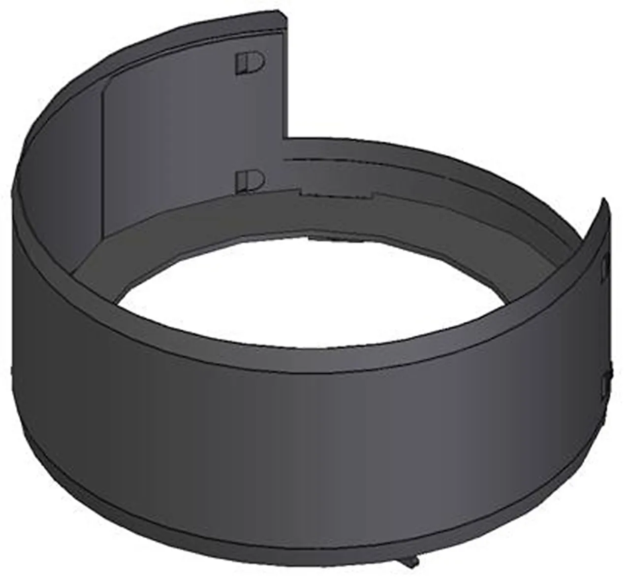 Mansjett ø226 tl kpl svart Mansjett ø226 tl kpl svart
