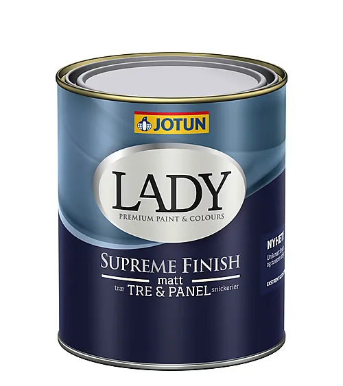 Lady Supreme Finish 05 hvit base 0,68 liter matt