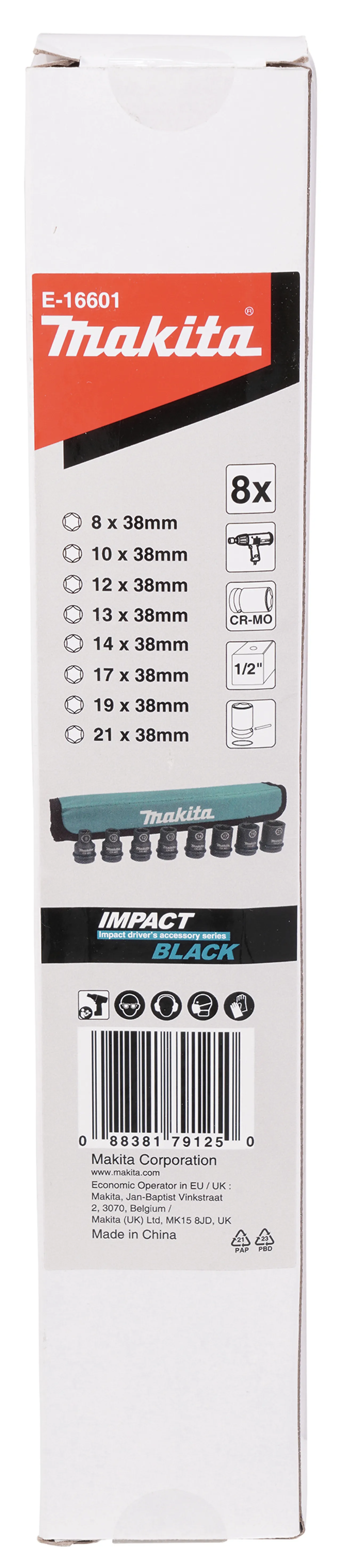 Kraftpipesett 8-21mm E-16601 null - null - 3 - Miniatyr