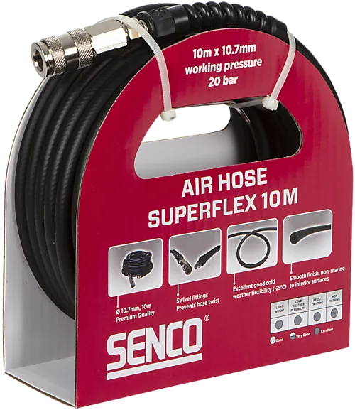 Slangesett superflex 10m (-25°)