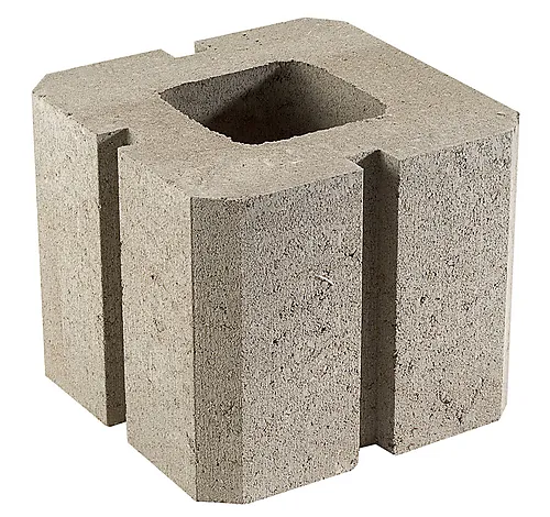 Pilarblokk grå 24x24x20 cm