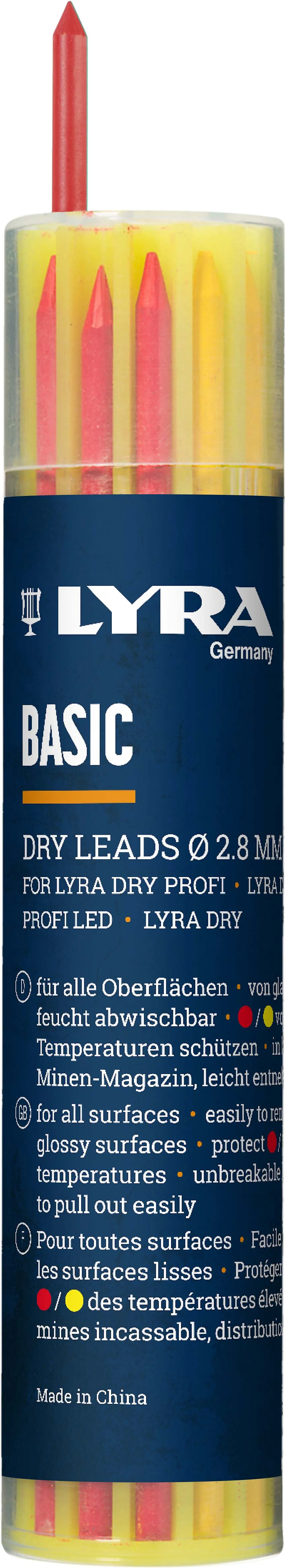 Reservestift lyra dry basic 12 stk null - null - 2 - Miniatyr