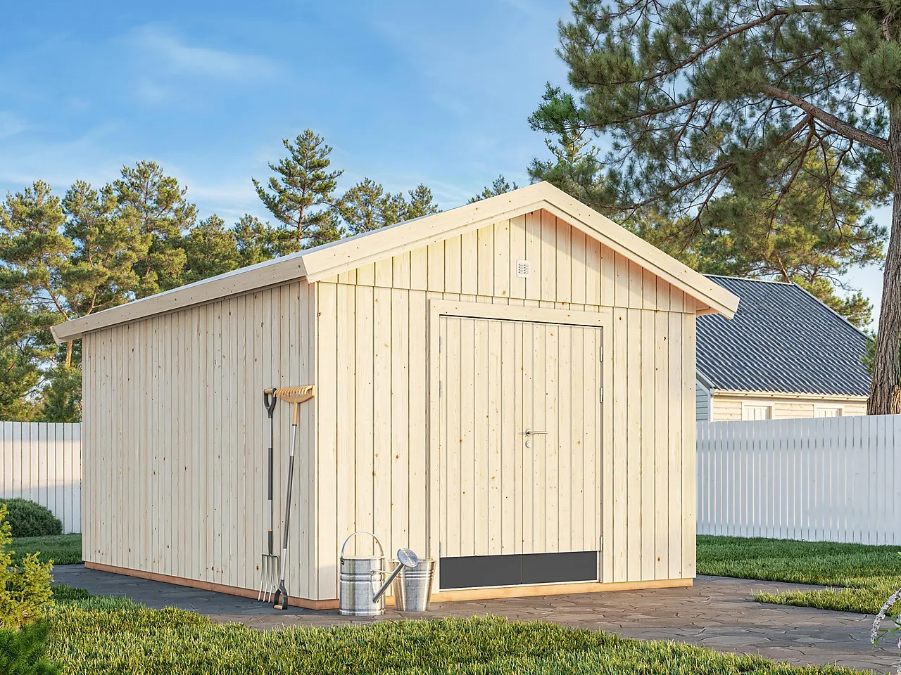 Redskapsbod Martin 14,9 m² null - null - 3 - Miniatyr