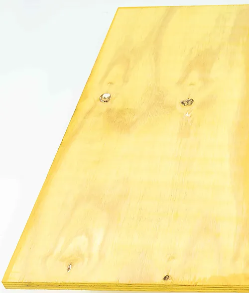 Kryssfiner oljet eukalyptus/furu kombinasjon 15x1500x750 mm