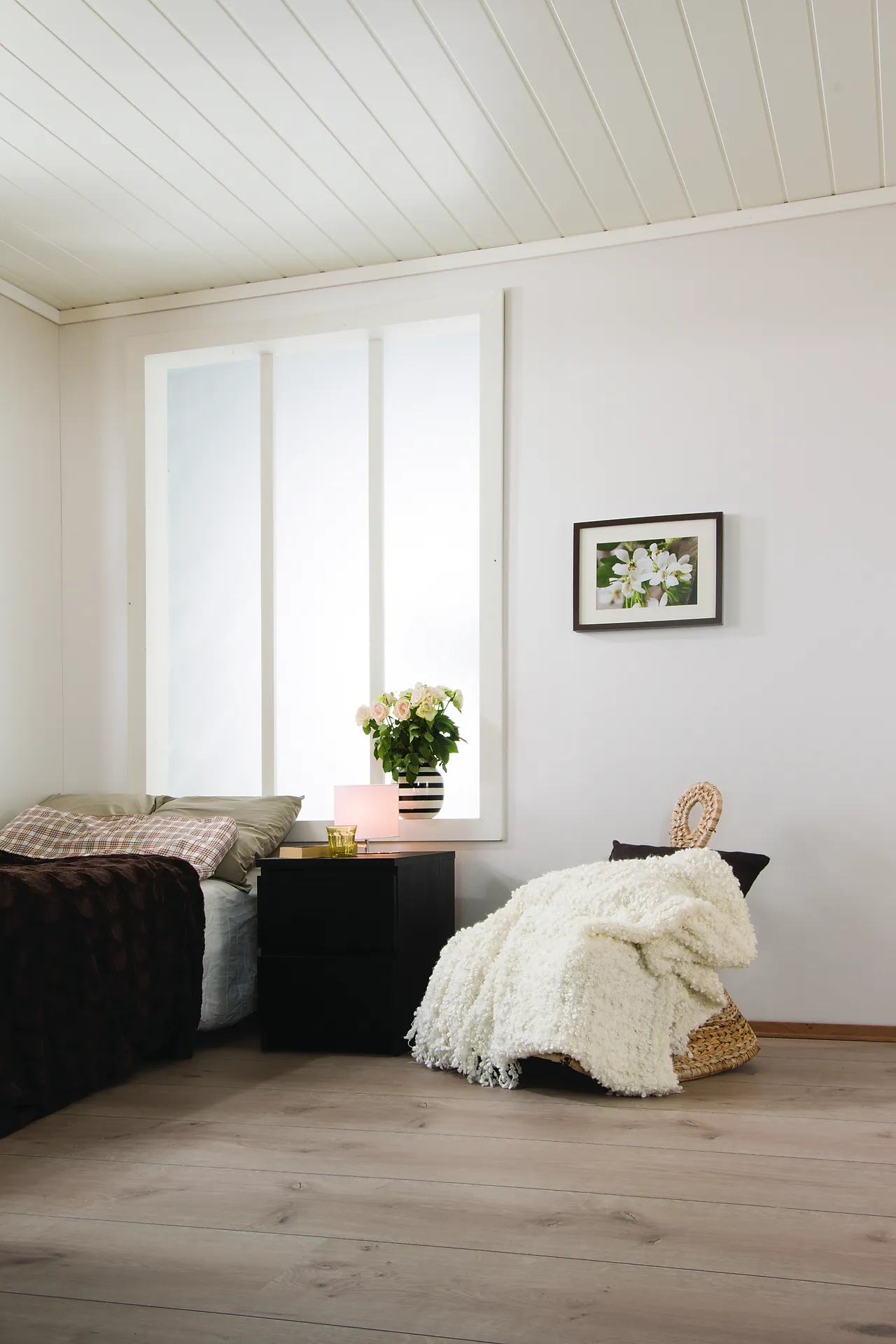 Panelbord hvit kostemalt 11x142x2420 mm null - null - 3 - Miniatyr