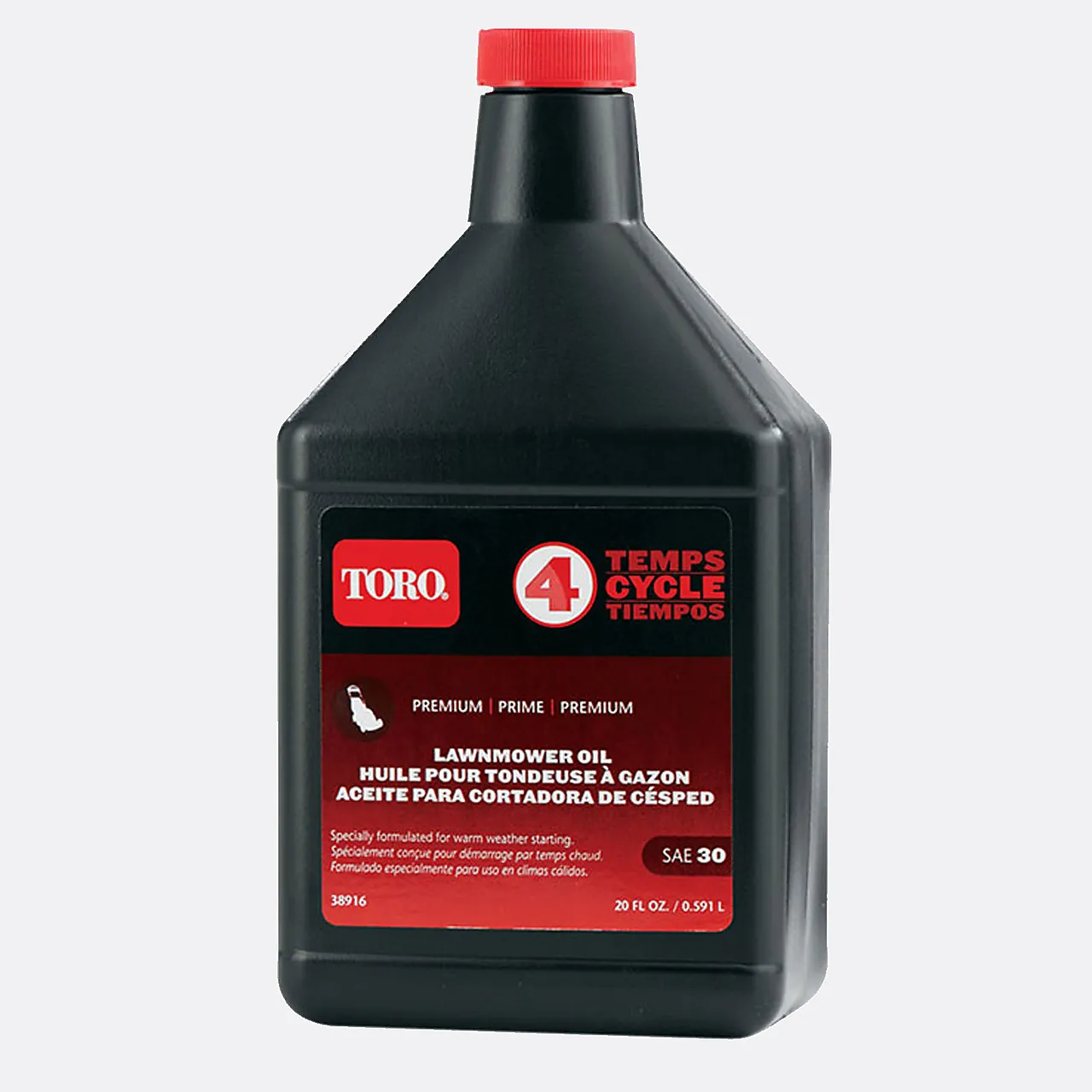 Olje for gressklippere