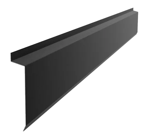 Beslag under dør 1m sort fh jemtland