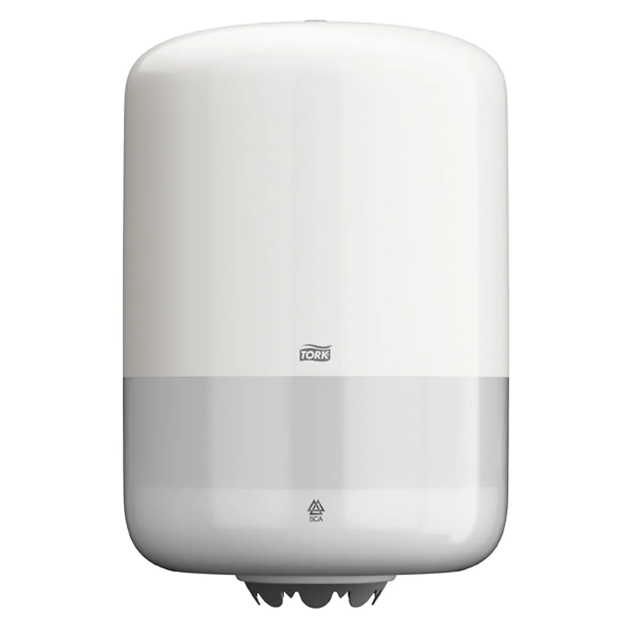 Tork Dispenser M2 Hvit Plast For Senterrull