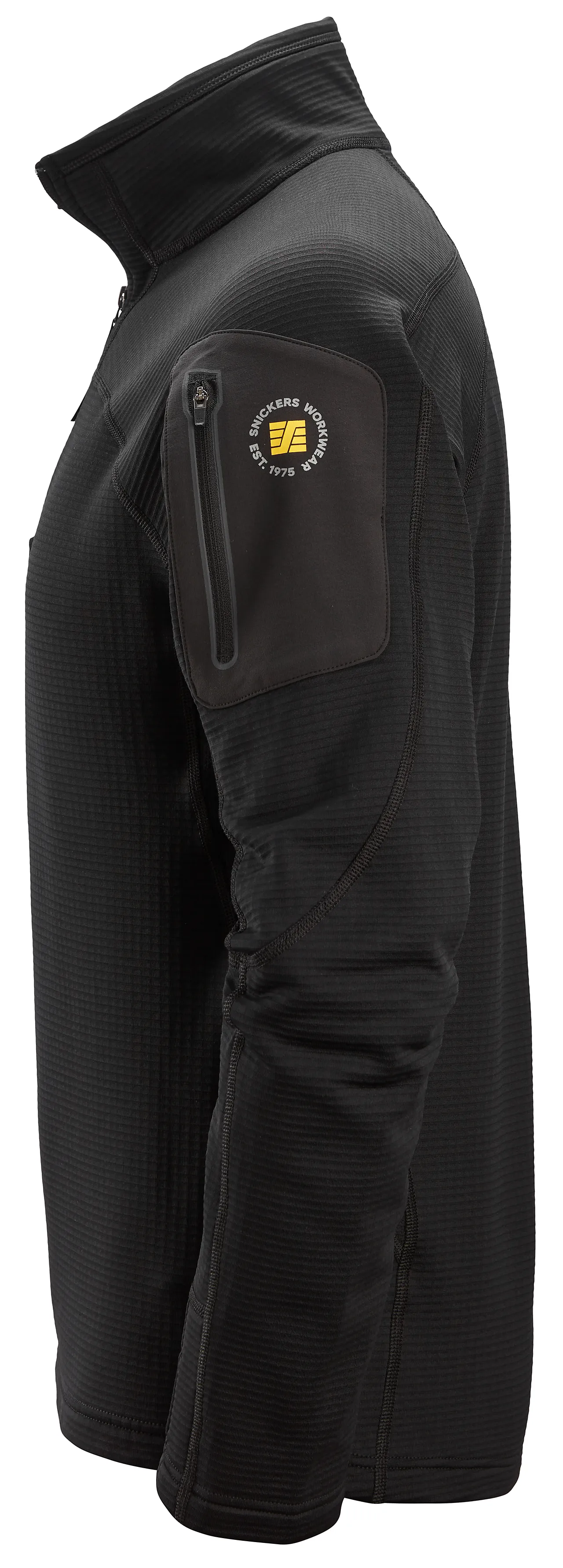 Fleecegenser 9435 sort xxxl snickers workwear null - XXXL - 2 - Miniatyr