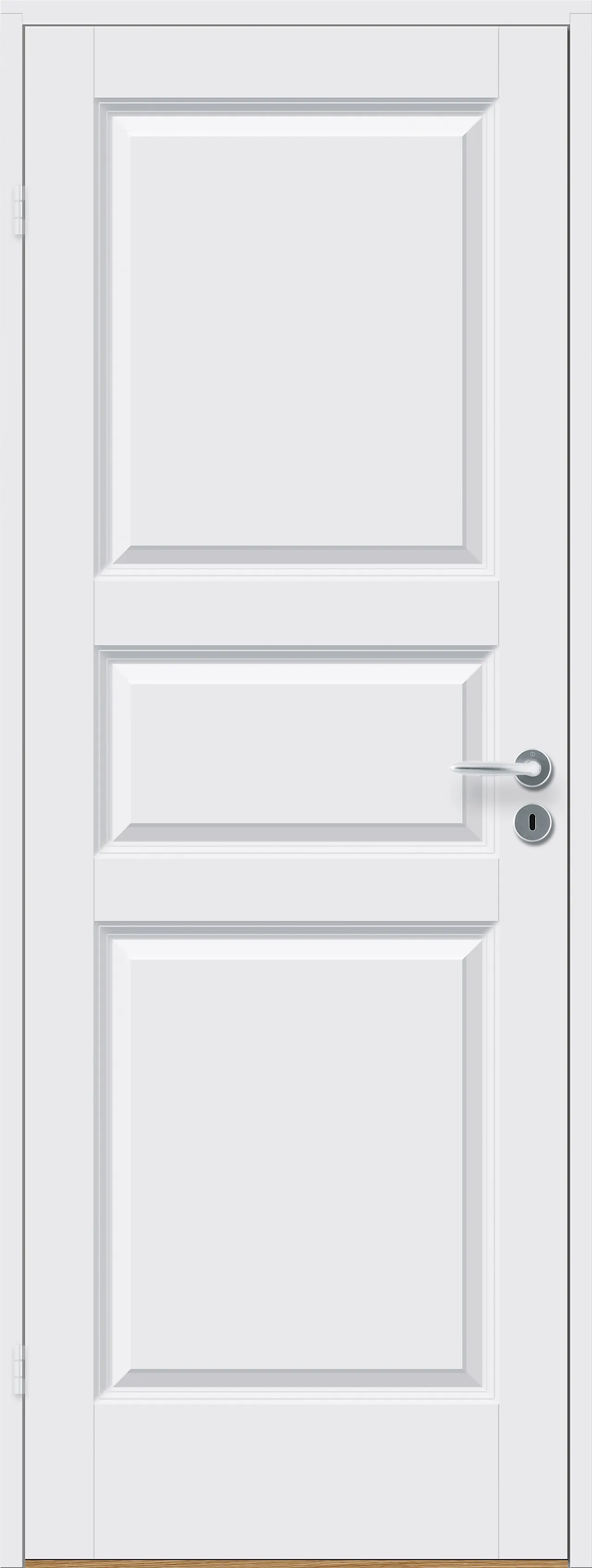 Innerdør Kari Kompakt hvit 80x200 cm