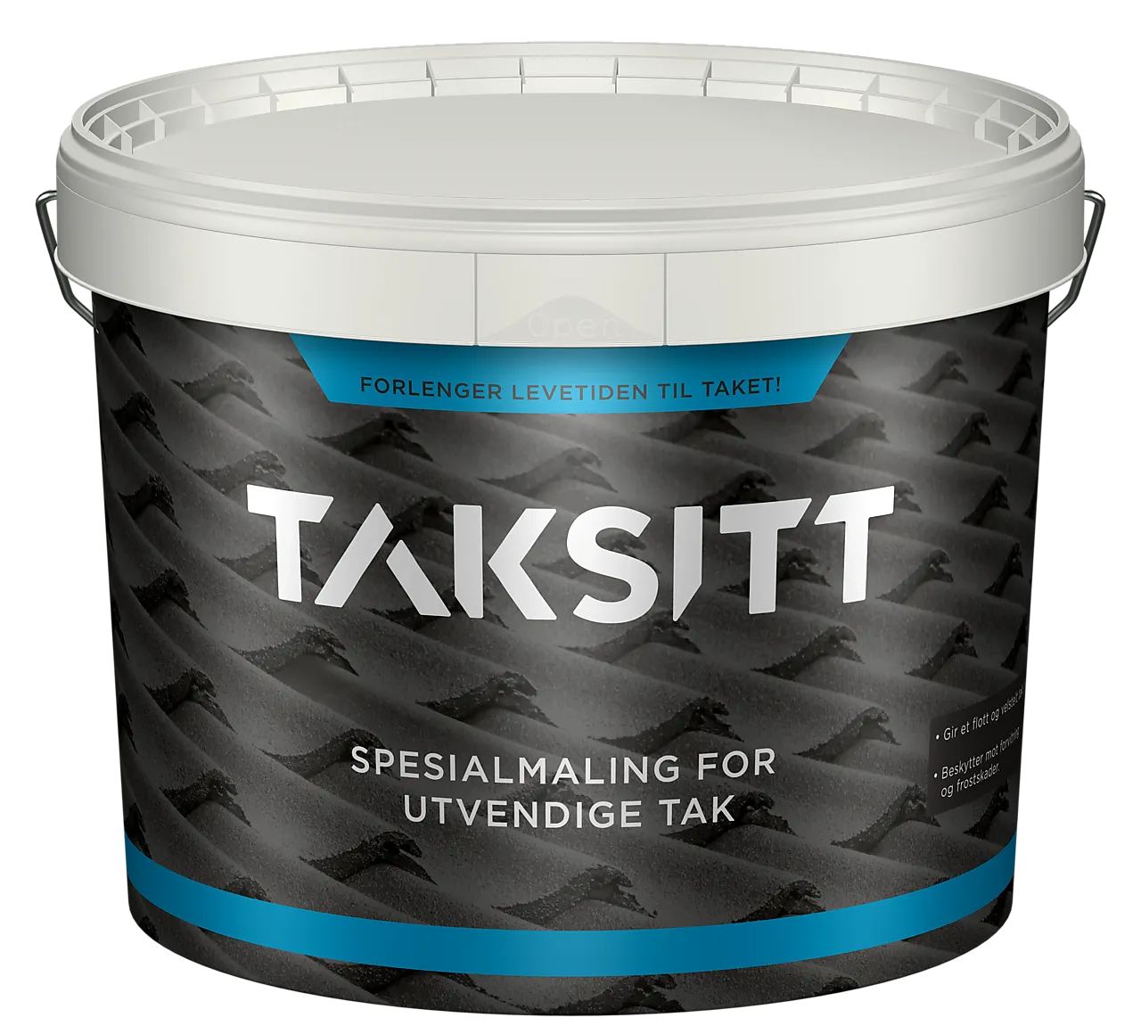 TakSitt spesialmaling for utvendige tak SORT 10 liter TakSitt spesialmaling for utvendige tak SORT 10 liter