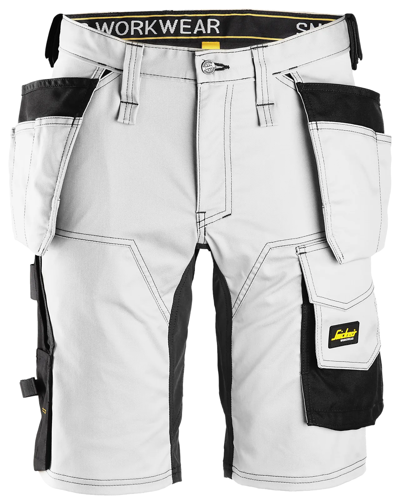 Shorts 6141 hvit/sor 58 snickers workwear Shorts 6141 hvit/sor 58 snickers workwear