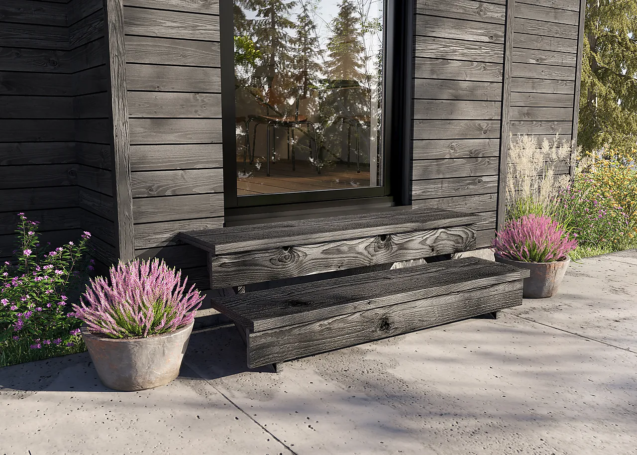 Trappevange 3-trinn 543 mm null - null - 2 - Miniatyr