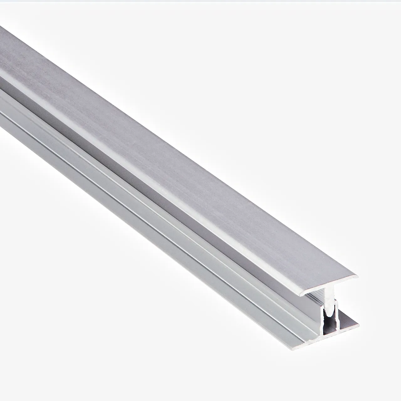 Skjøteprofil todelt 2400 mm aluminium