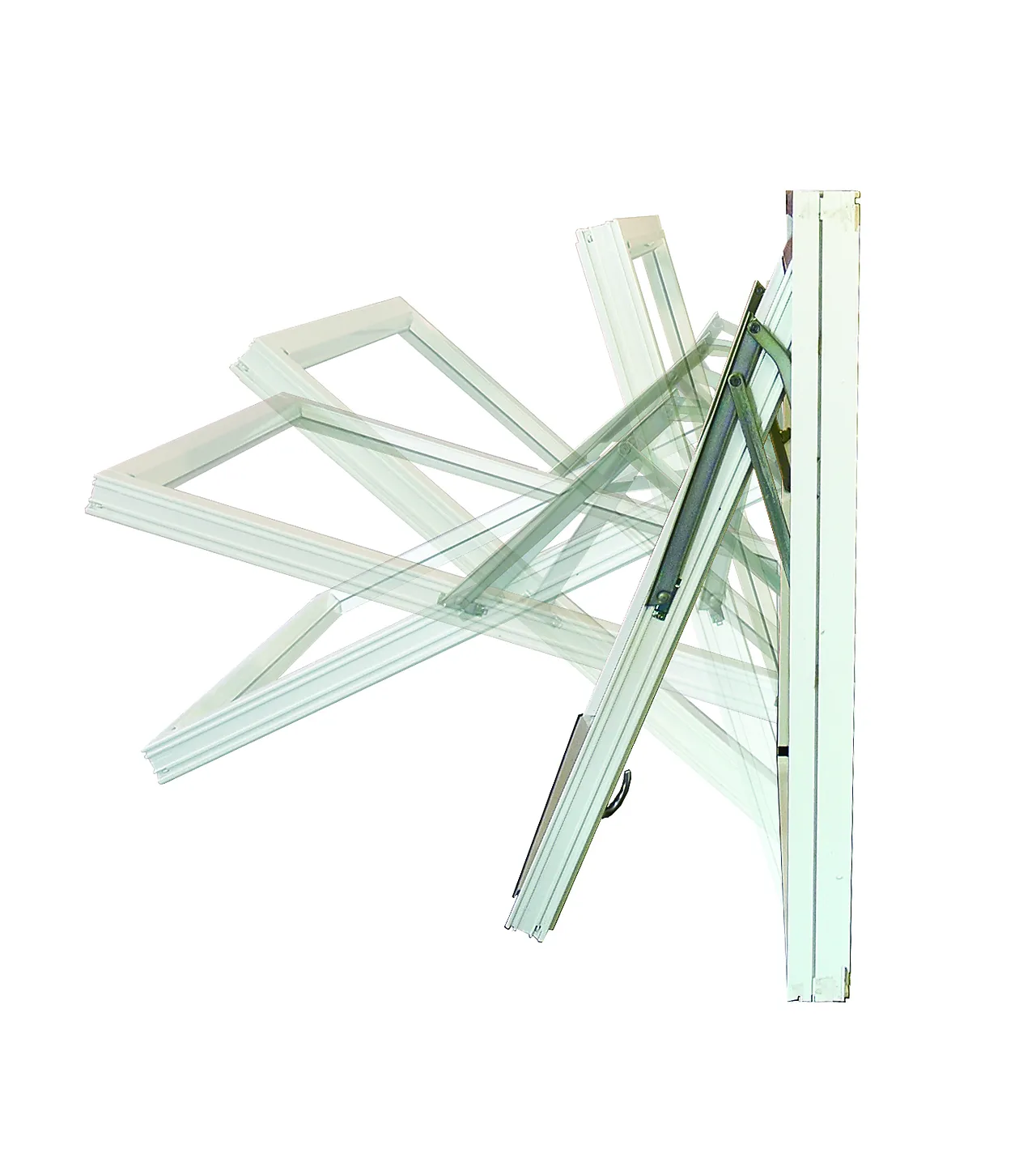 Vindu 3 lags glass rett profil 110x120 cm Vindu 3 lags glass rett profil 110x120 cm